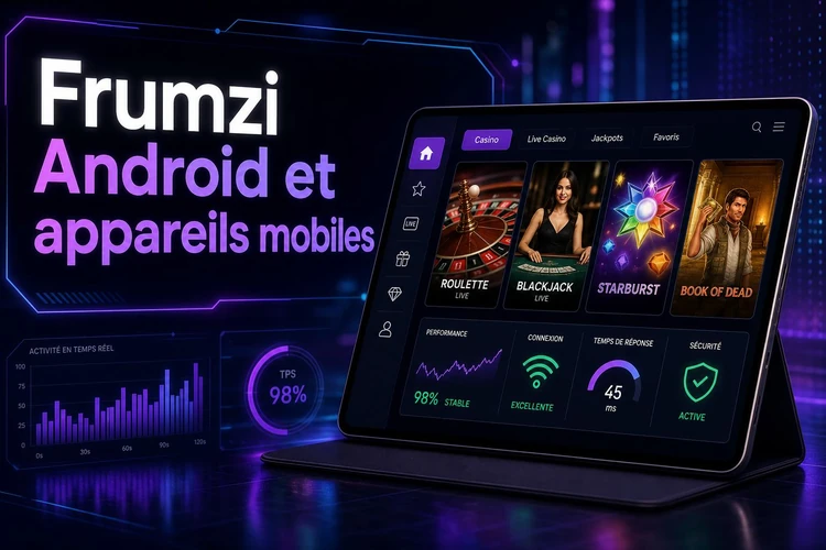 L'expérience utilisateur sur Frumzi Android et appareils mobiles