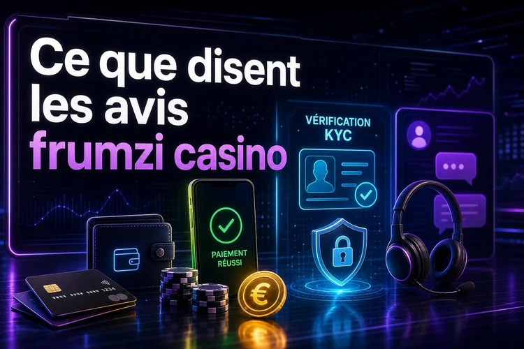 Ce que disent les avis frumzi casino au quotidien