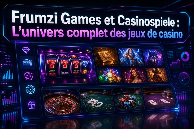 Frumzi Games et Casinospiele: L'univers complet des jeux de casino
