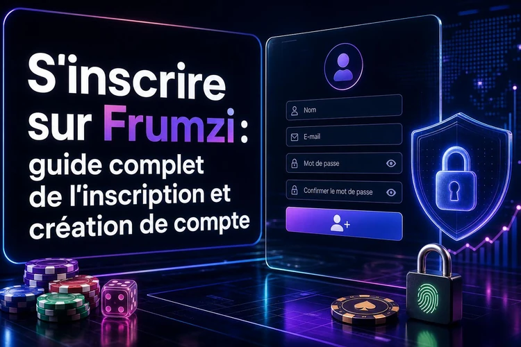 S'inscrire sur Frumzi: guide complet de l'inscription et création de compte