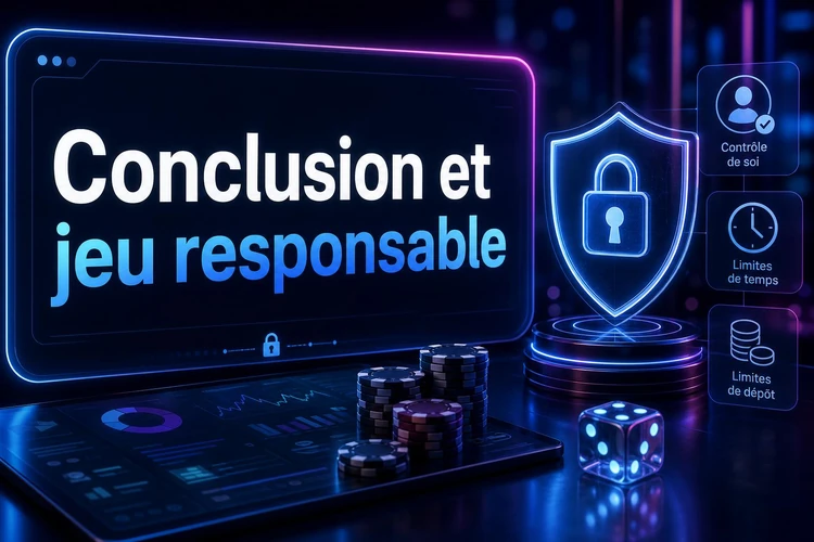Conclusion et jeu responsable